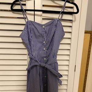Blue stripped sundress
